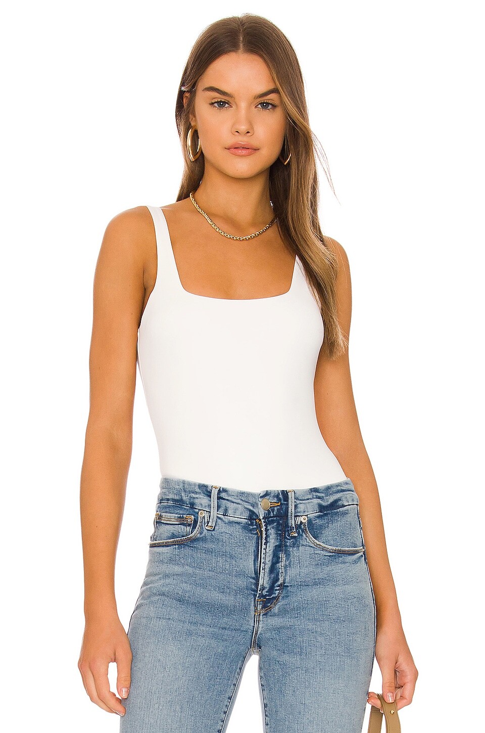 

Боди Good American Scuba Modern Tank, цвет White001
