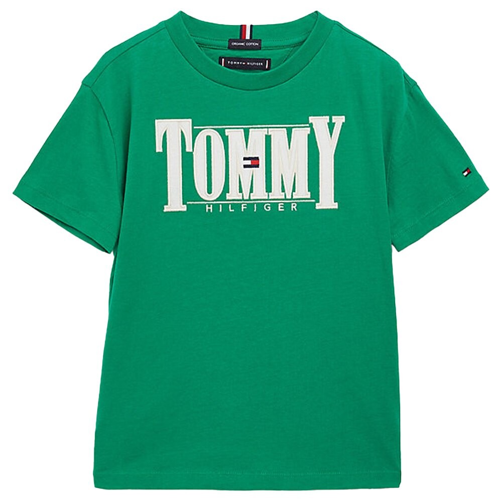 

Футболка Tommy Hilfiger Cord Applique, зеленый