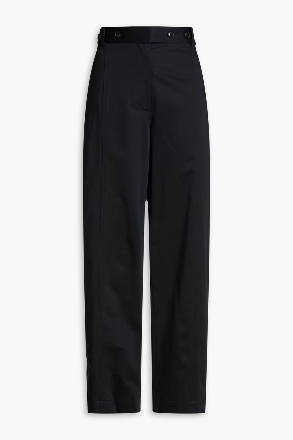 

Широкие брюки из сатина с поясом 3.1 Phillip Lim, черный
