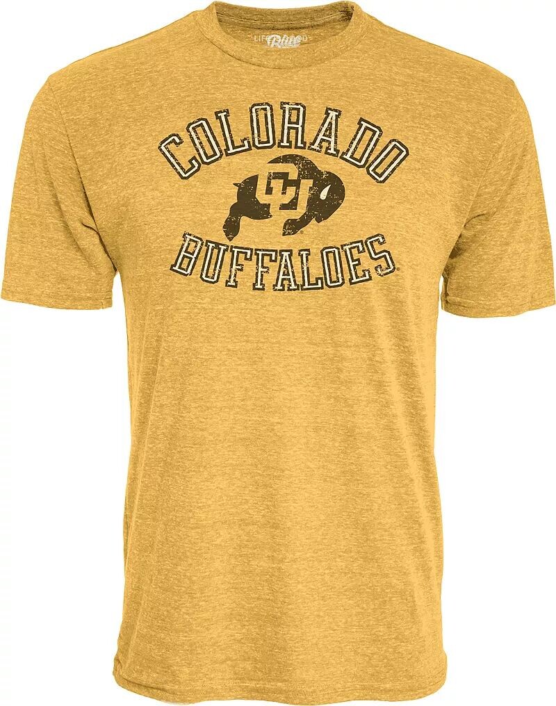 

Blue 84 Мужская футболка Colorado Buffaloes Gold 84