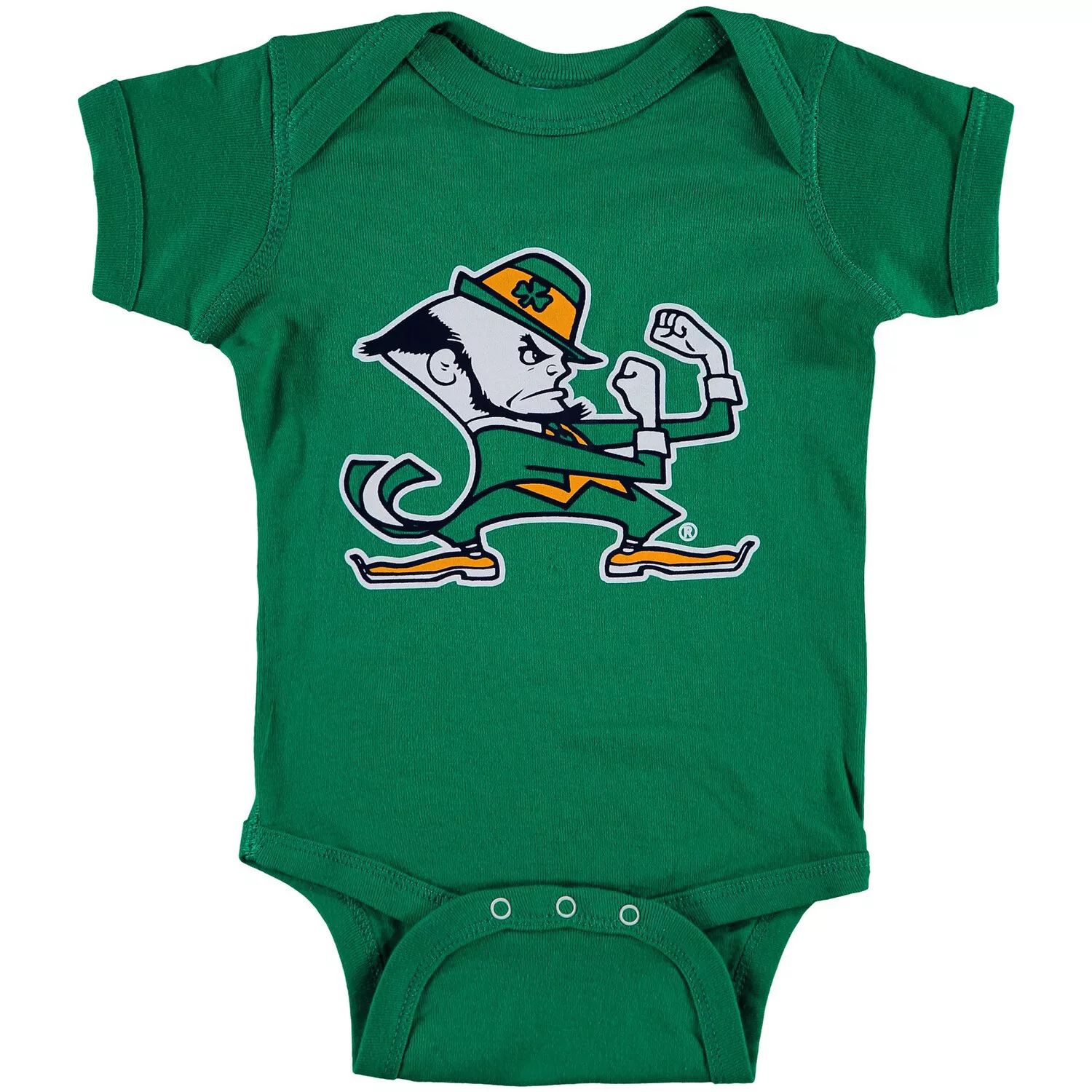 

Боди с большим логотипом Infant Kelly Green Notre Dame Fighting Irish Unbranded