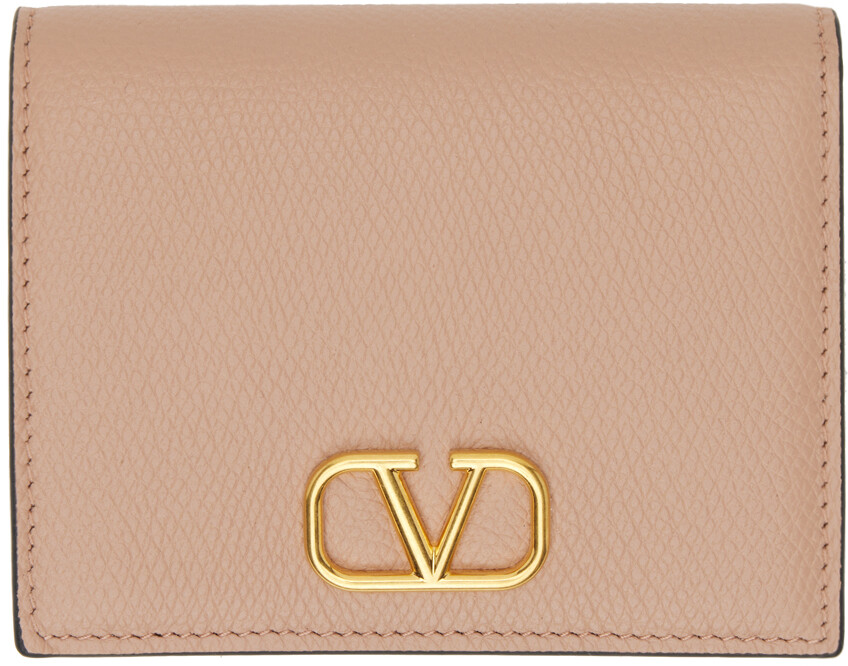 

Компактный кошелек Tan VLogo Signature Valentino Garavani