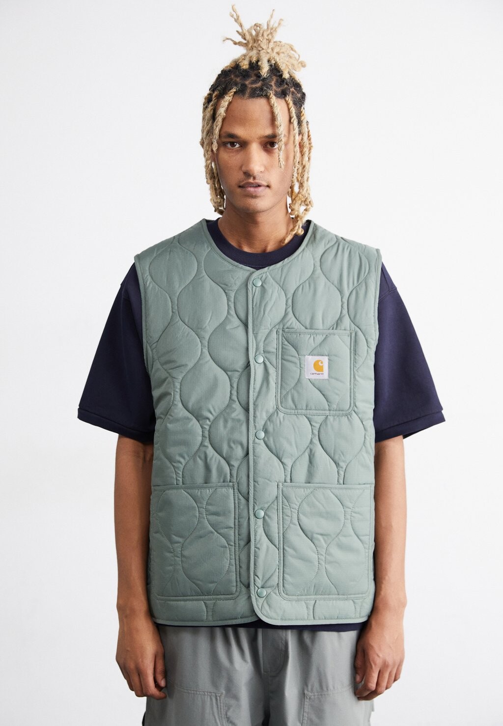 цена Жилет SKYTON VEST Carhartt WIP, цвет park