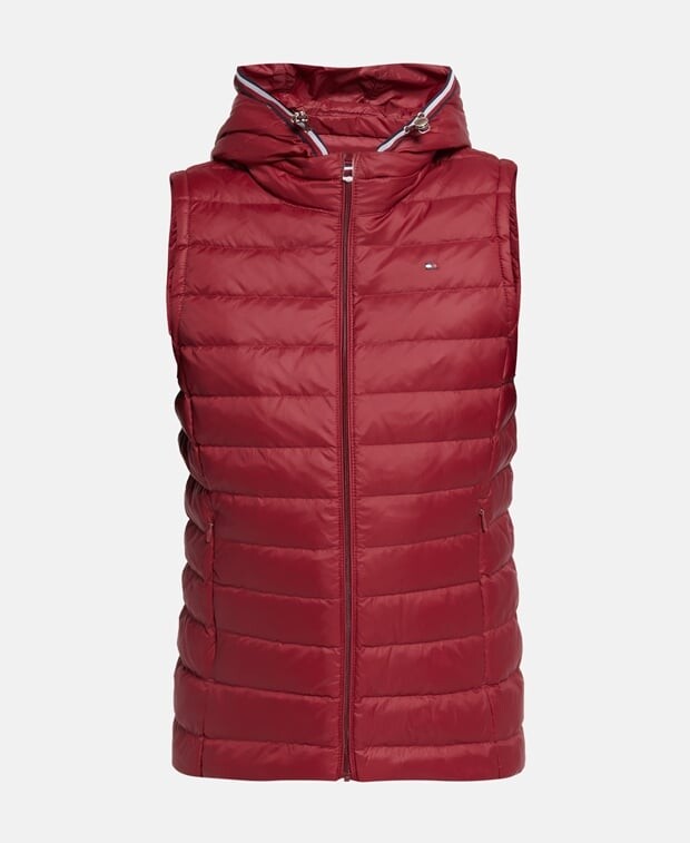 

Пуховый жилет Tommy Hilfiger, красный