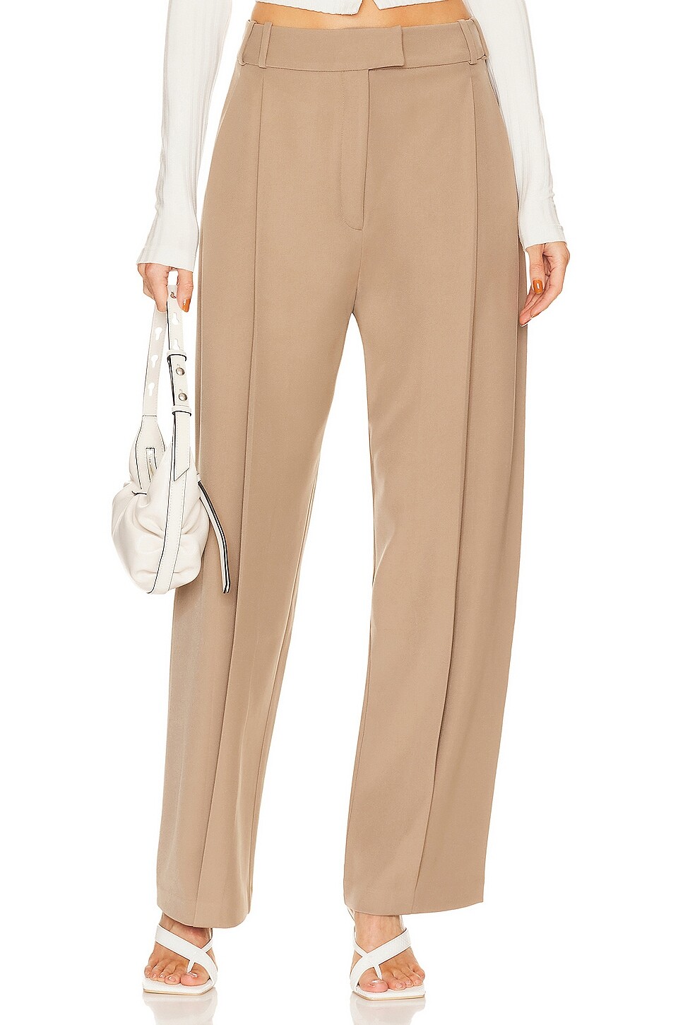 

Брюки RE ONA Suit Trousers, цвет Macadamia