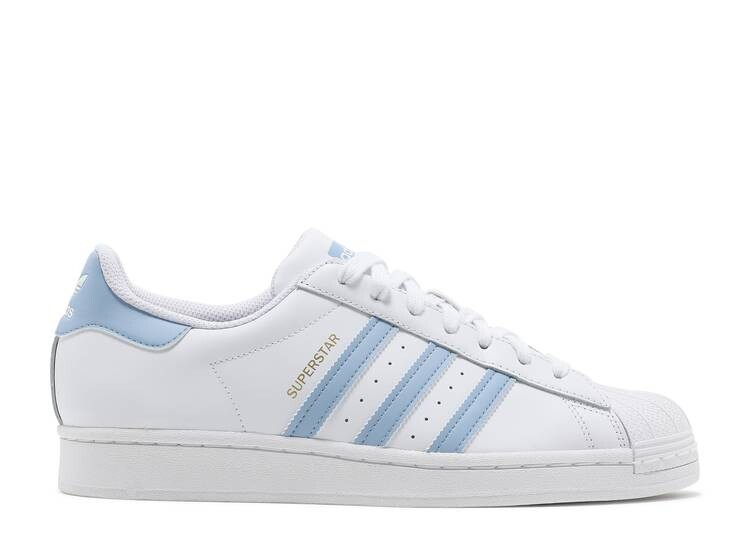 

Кроссовки Adidas SUPERSTAR 'WHITE AMBIENT SKY', белый