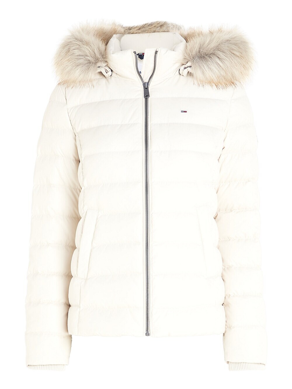 

Зимняя куртка Tommy Jeans Essential, крем