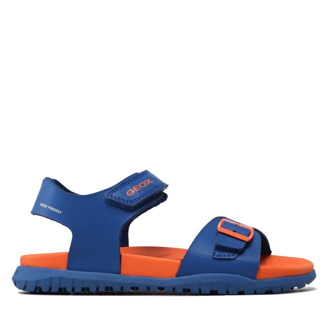 

Сандалии Geox J Sandal Fusbetto Bo J35HMA000BCC0685 D Royal/Orange, темно-синий