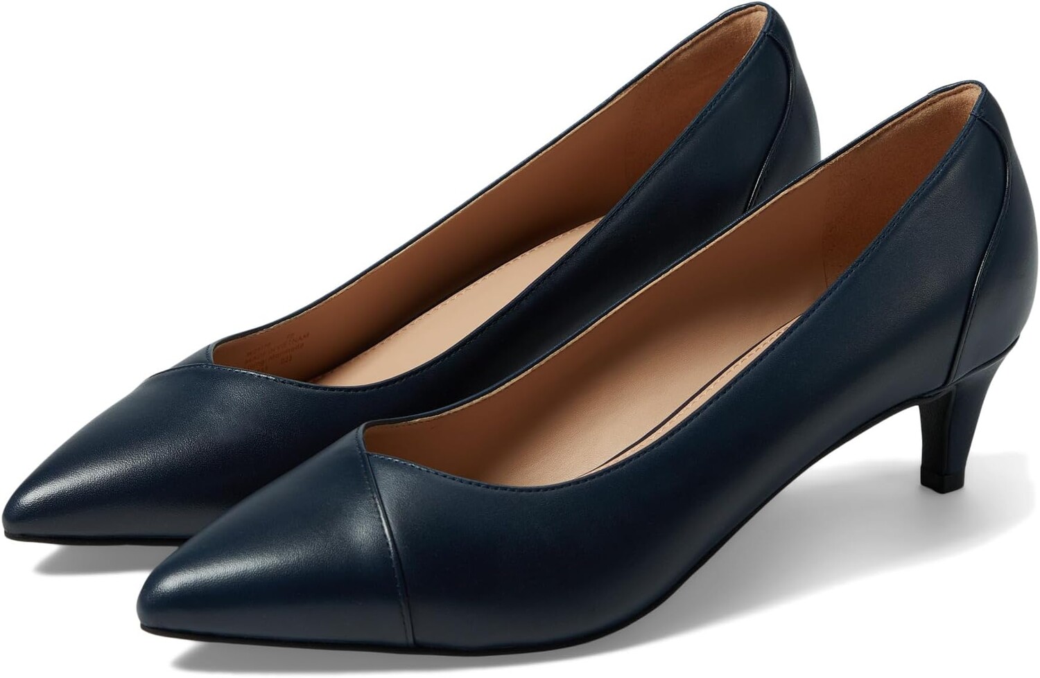 

Туфли Brenley Pump 45 mm Cole Haan, цвет Navy Waterproof Leather