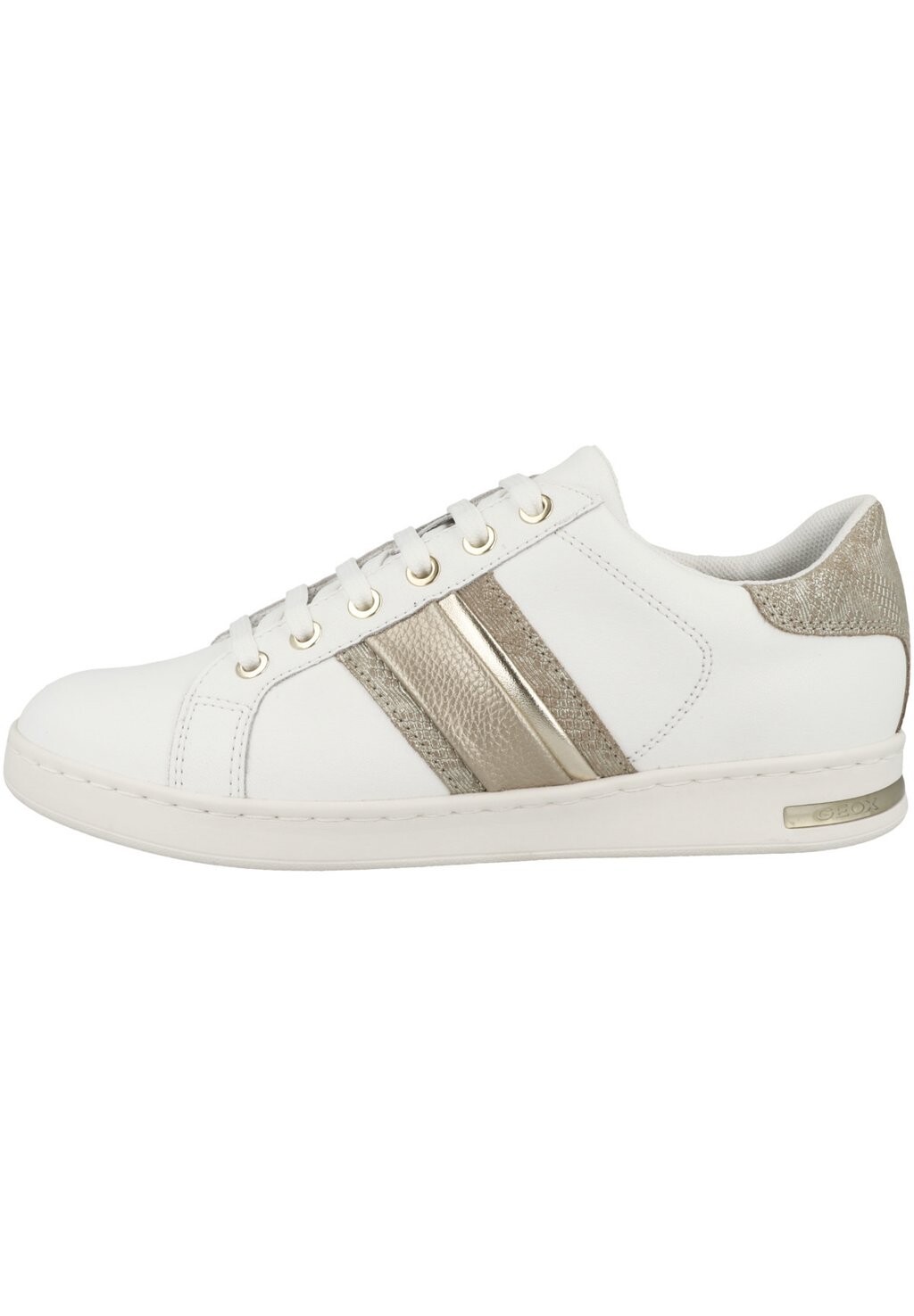 

Низкие кроссовки Jaysen Geox, цвет white light taupe