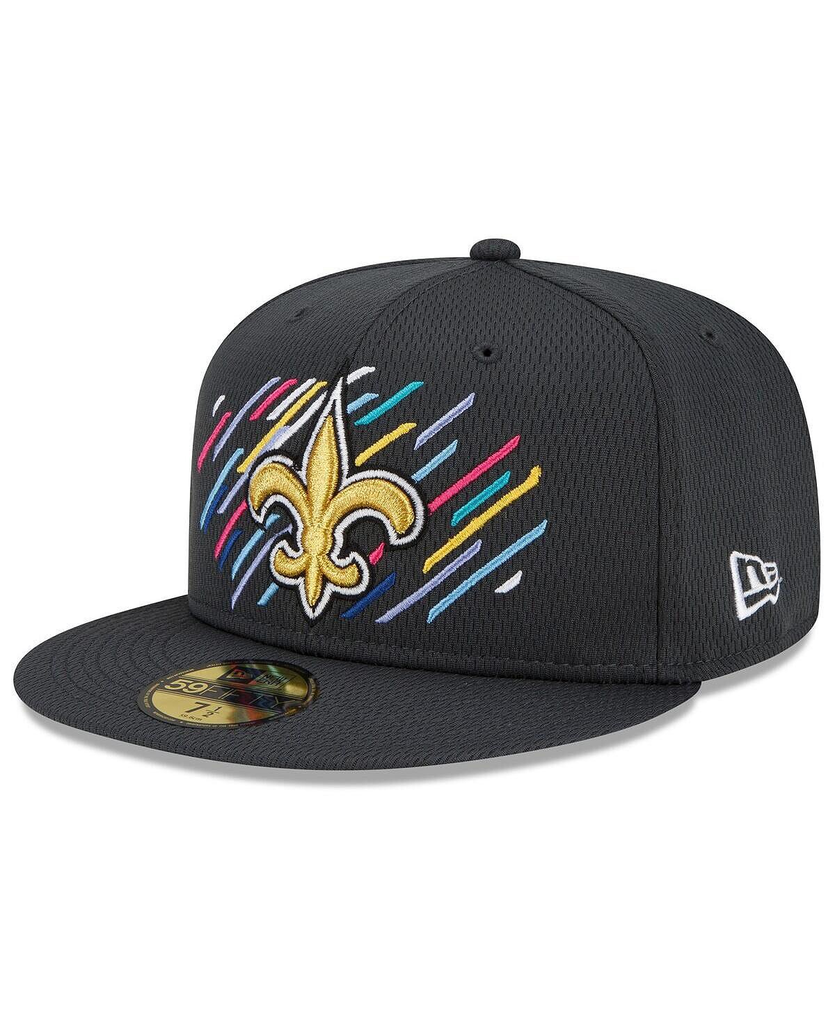 

Мужская темно-серая приталенная шляпа New Orleans Saints 2021 NFL Crucial Catch 59FIFTY New Era