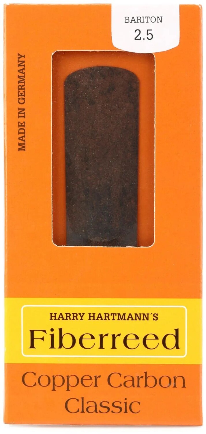 

Трость Fiberreed Copper Carbon Classic для баритона-саксофона - средняя (2,5)