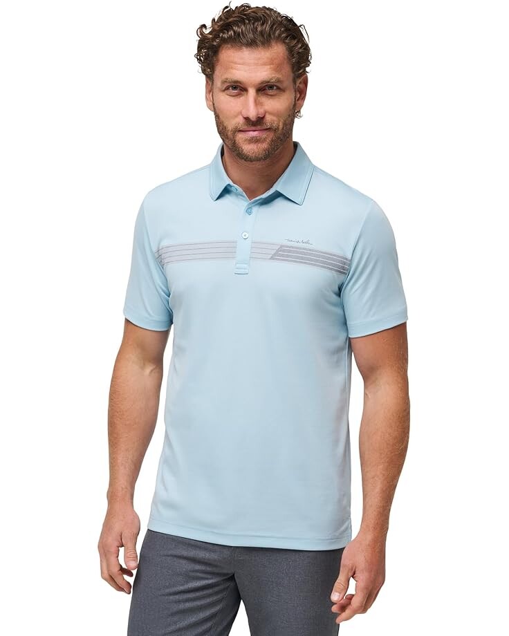 

Футболка TravisMathew Kalama Cove, цвет Dream Blue