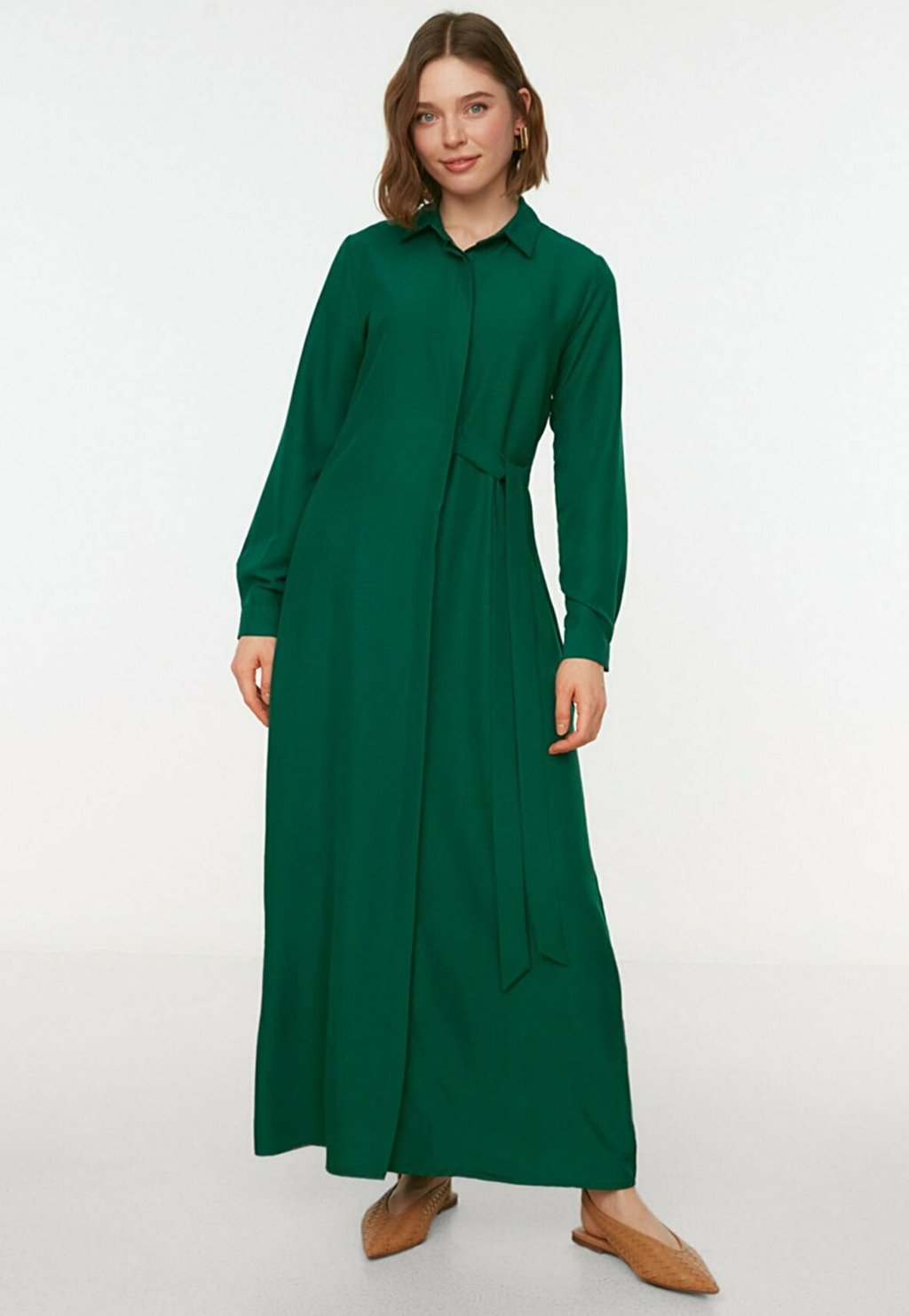 

Летнее платье Trendyol Modest, зеленый