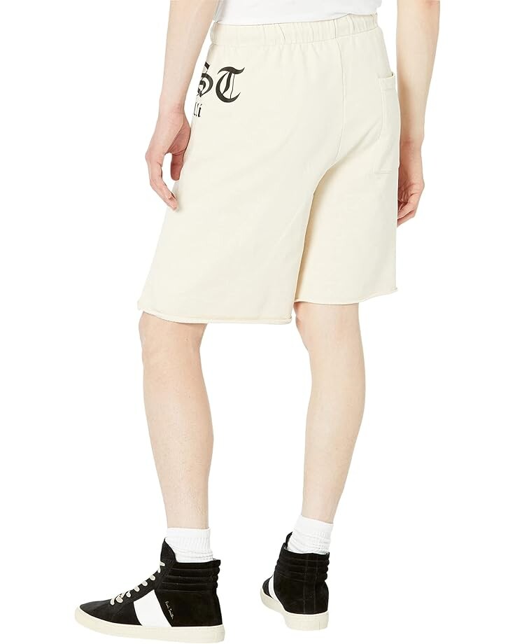 

Шорты Just Cavalli Gothic Logo Jogg Shorts, слоновая кость