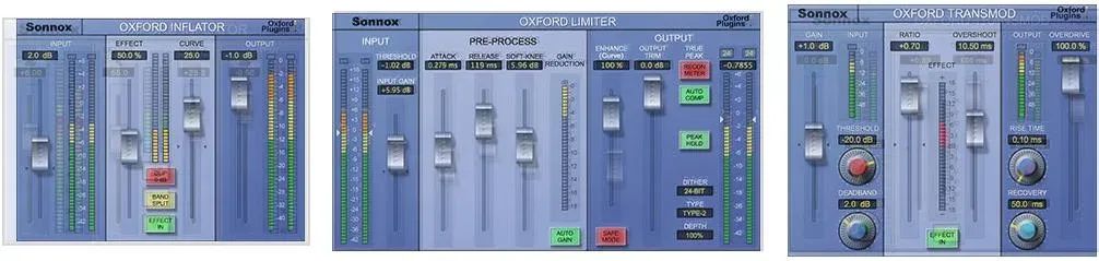 Sonnox Oxford Inflator. Oxford Inflator VST. Oxford Inflator native VST. Oxford limiter native VST.