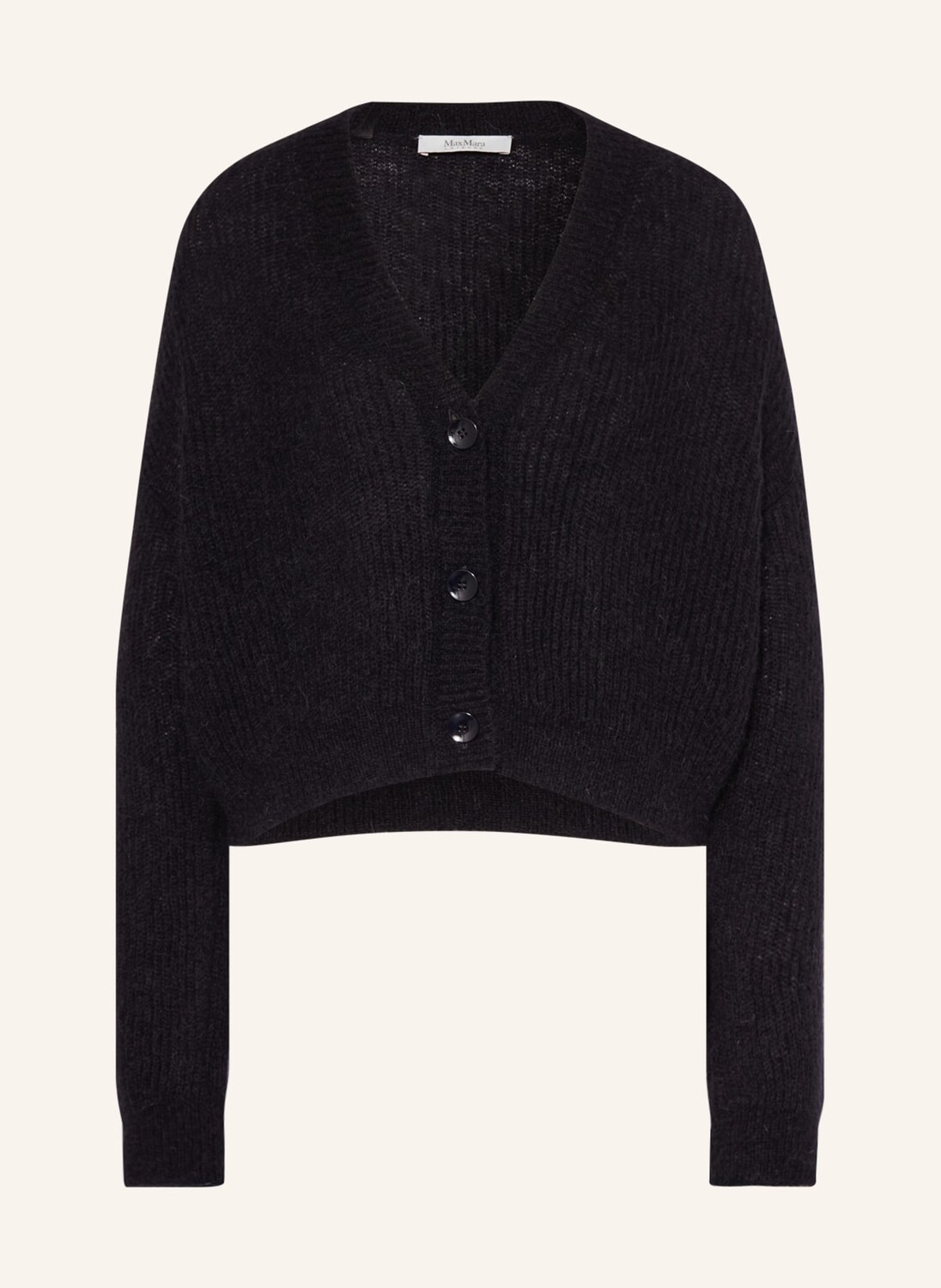 

Кардиган MaxMara LEISURE RUGIADA mit Mohair, темно-синий