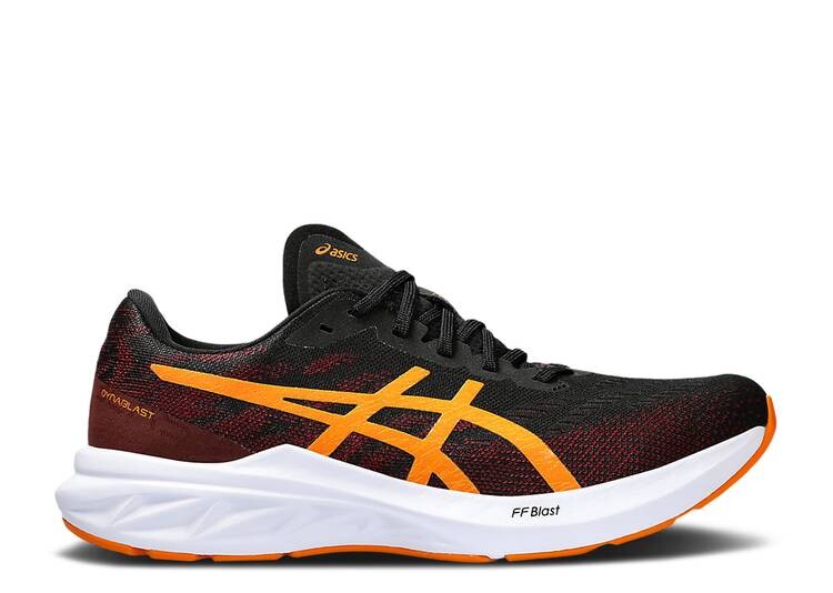 

Кроссовки ASICS DYNABLAST 3 'BLACK BRIGHT ORANGE', черный