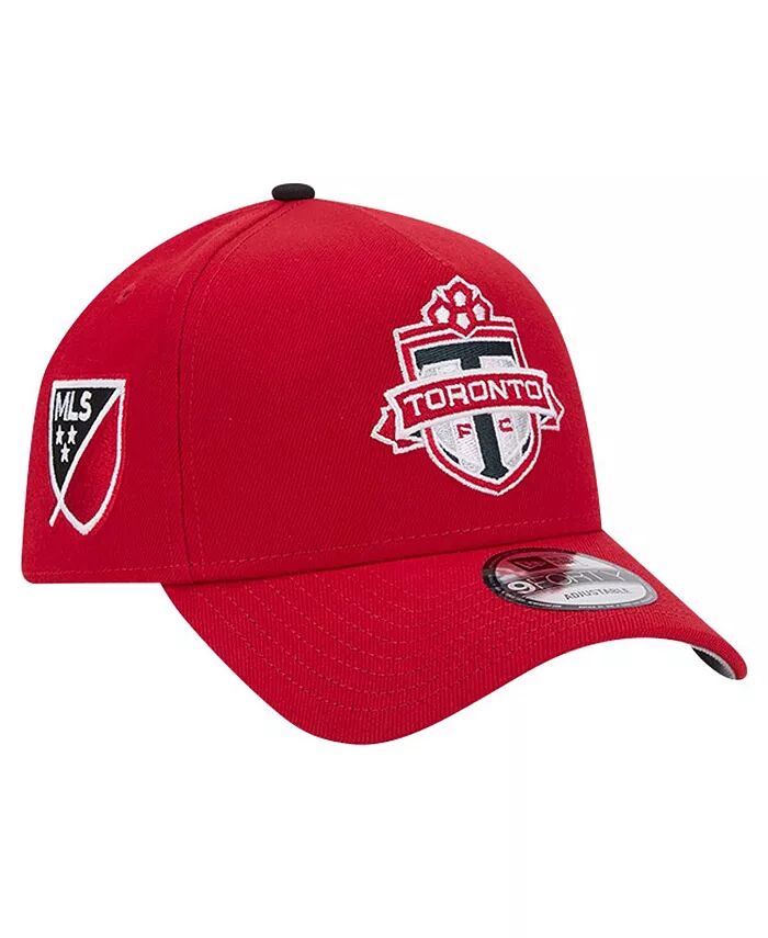 

Мужская красная регулируемая кепка Toronto FC 2024 Kick Off Collection 9Forty с А-образной рамкой New Era, красный