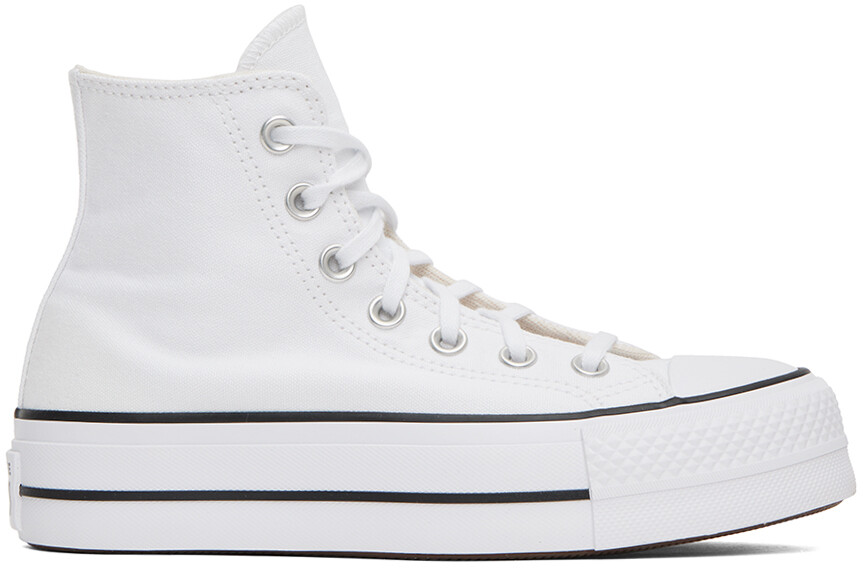 

Белые высокие кроссовки Converse Chuck Taylor All Star Lift, Белый