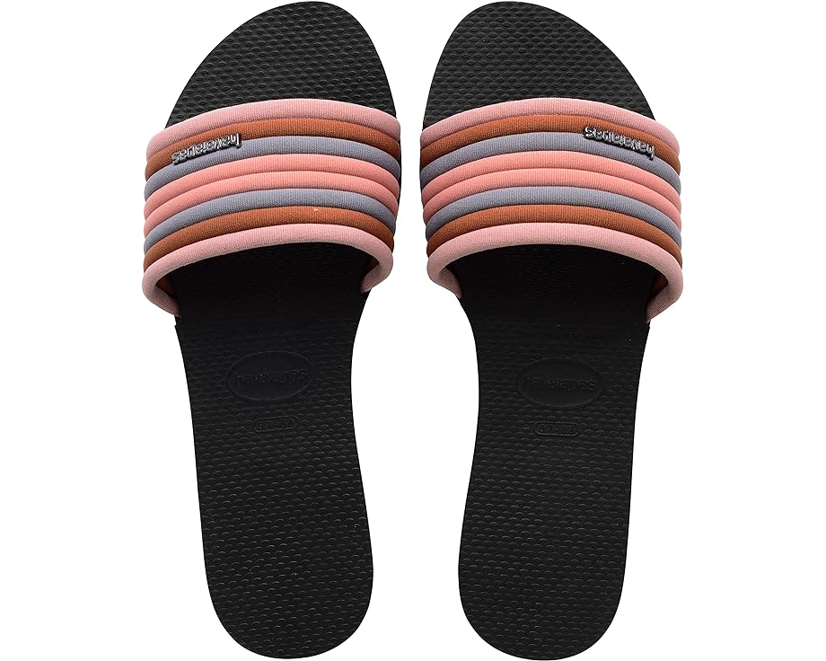 Сандалии Havaianas Malta Cool Flip Flop Sandal, черный