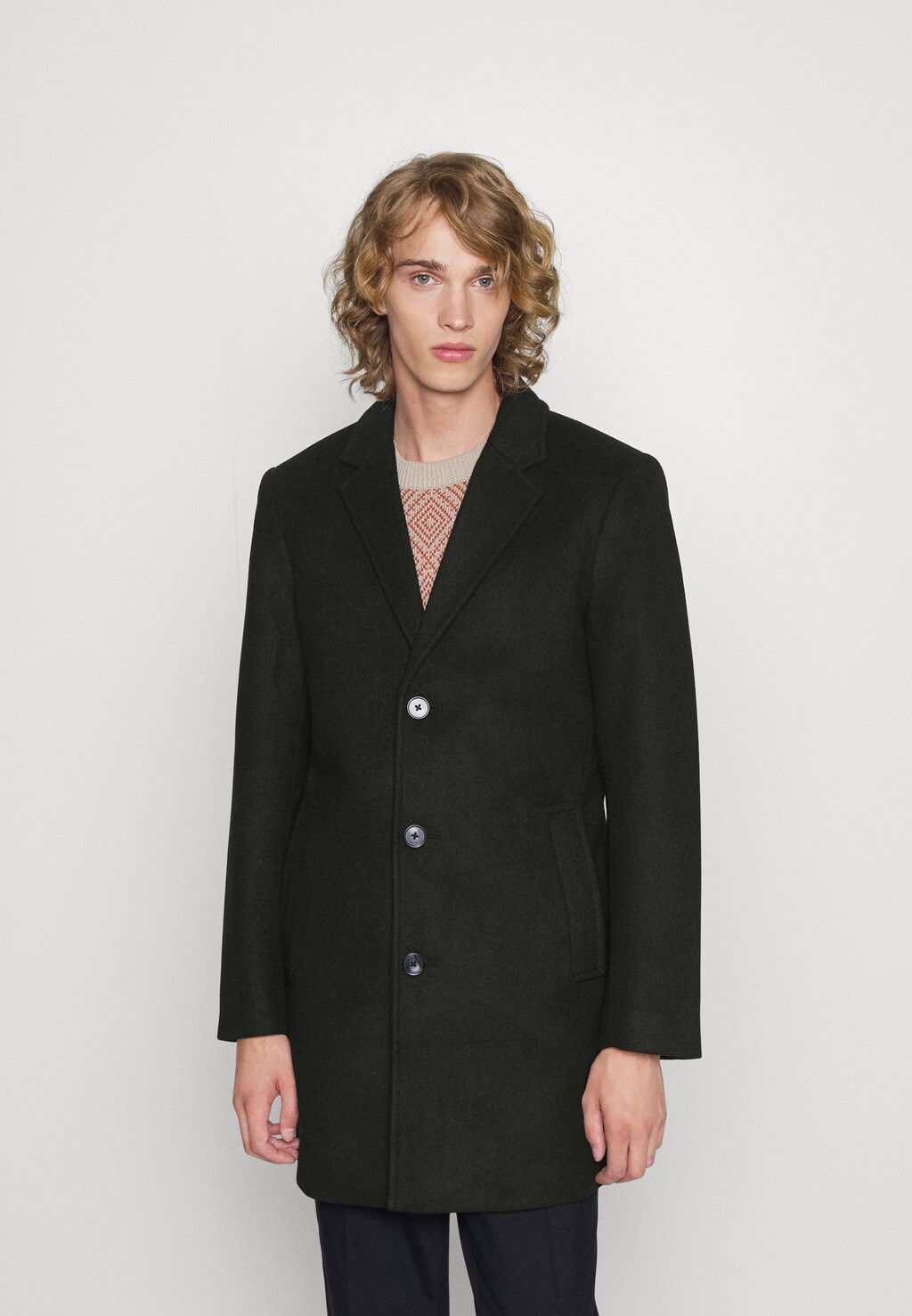 

Короткое пальто TOM TAILOR, черный