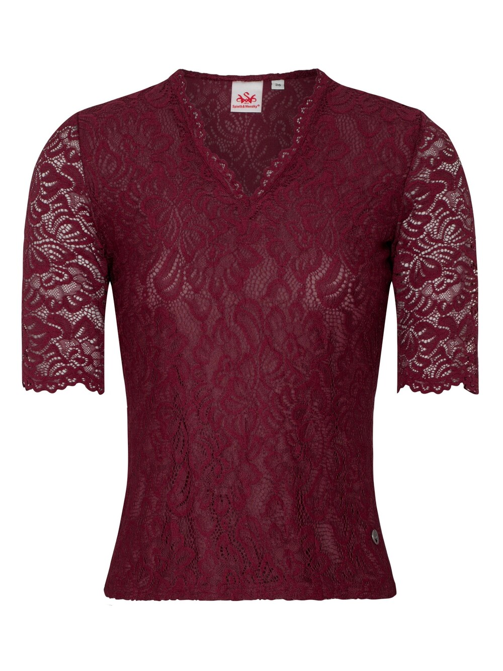 цена Традиционная блузка Spieth & Wensky, красный