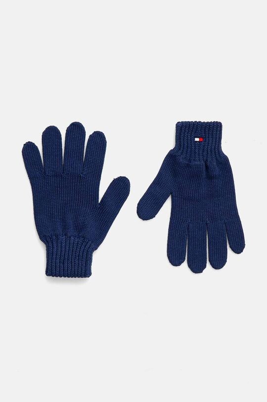 

Детские хлопчатобумажные перчатки Tommy Hilfiger, темно-синий