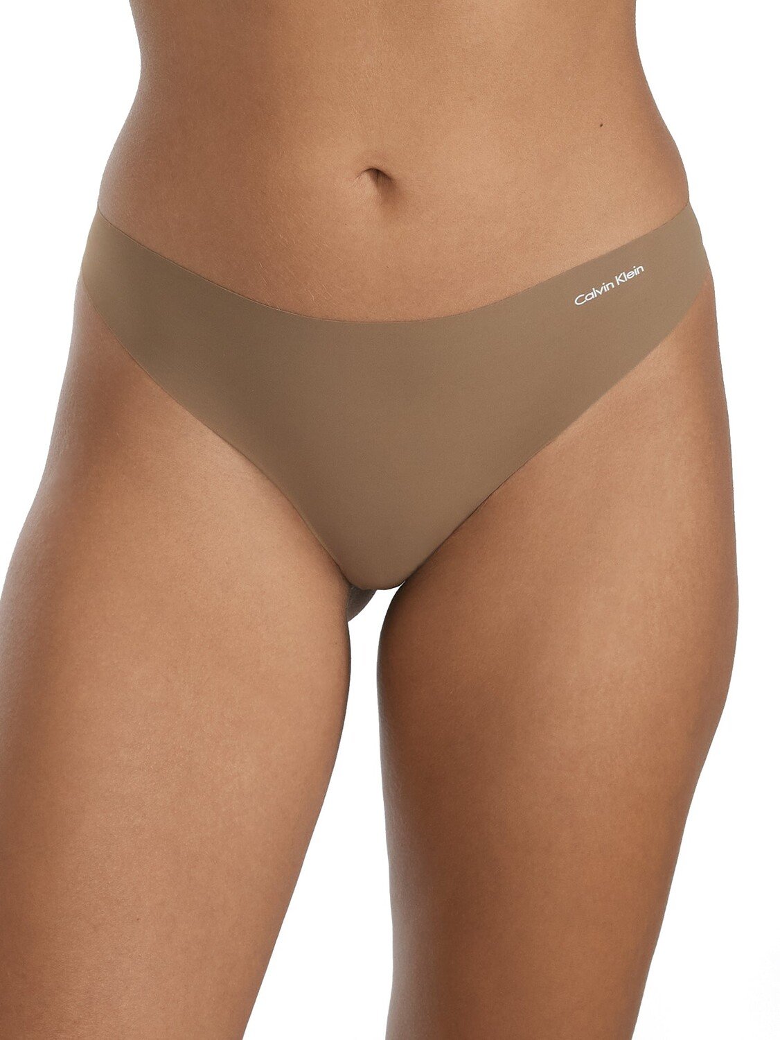 

Женские стринги-невидимки Calvin Klein, цвет Grey Olive