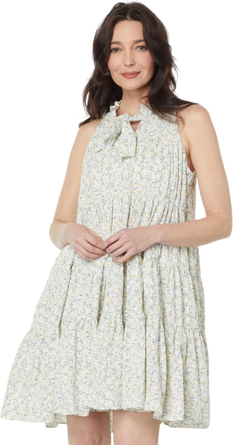 

Мини-платье Orielle en saison, цвет Teal Multi
