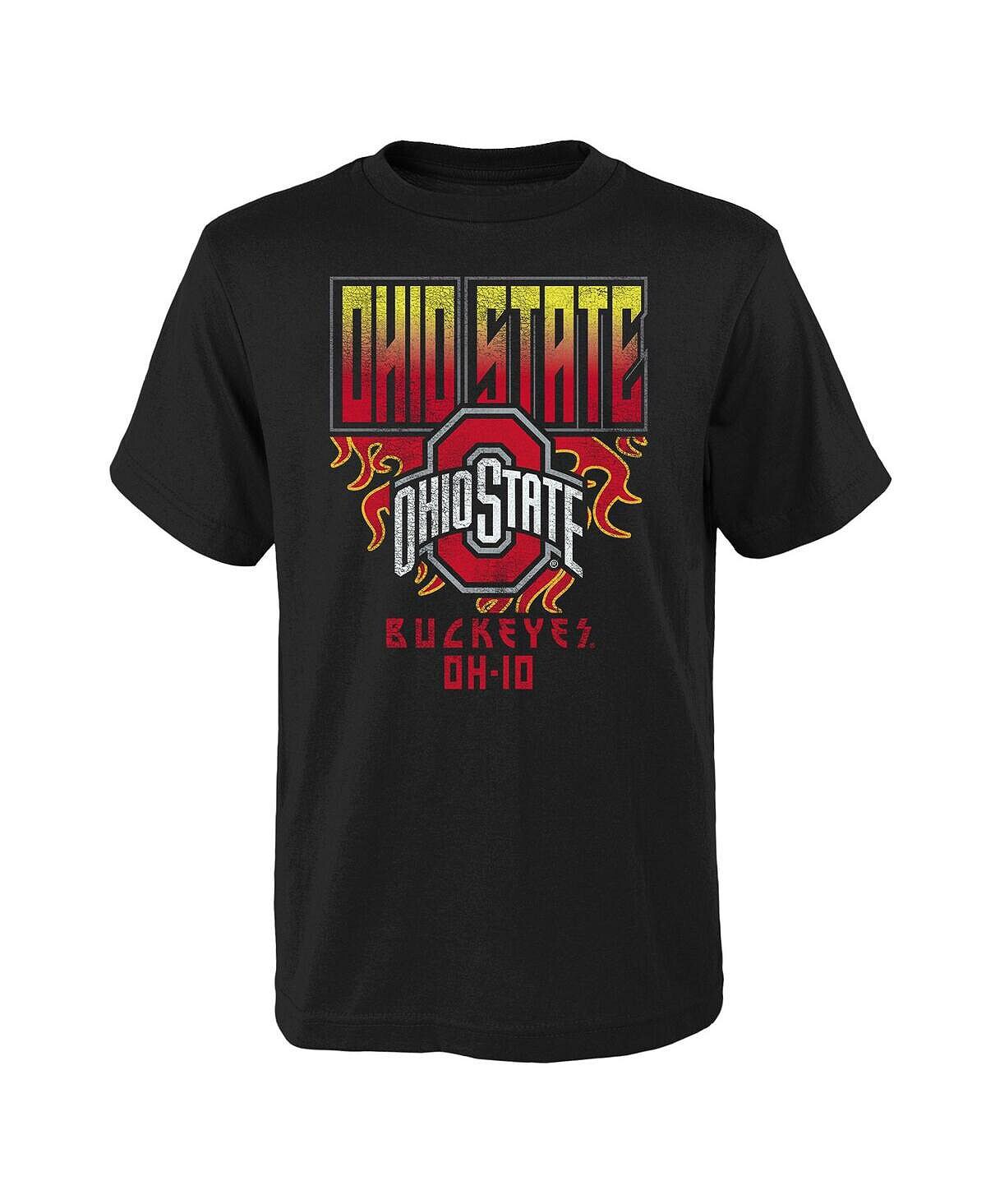 

Черная футболка Big Boys Ohio State Buckeyes The Legend Outerstuff, Черный