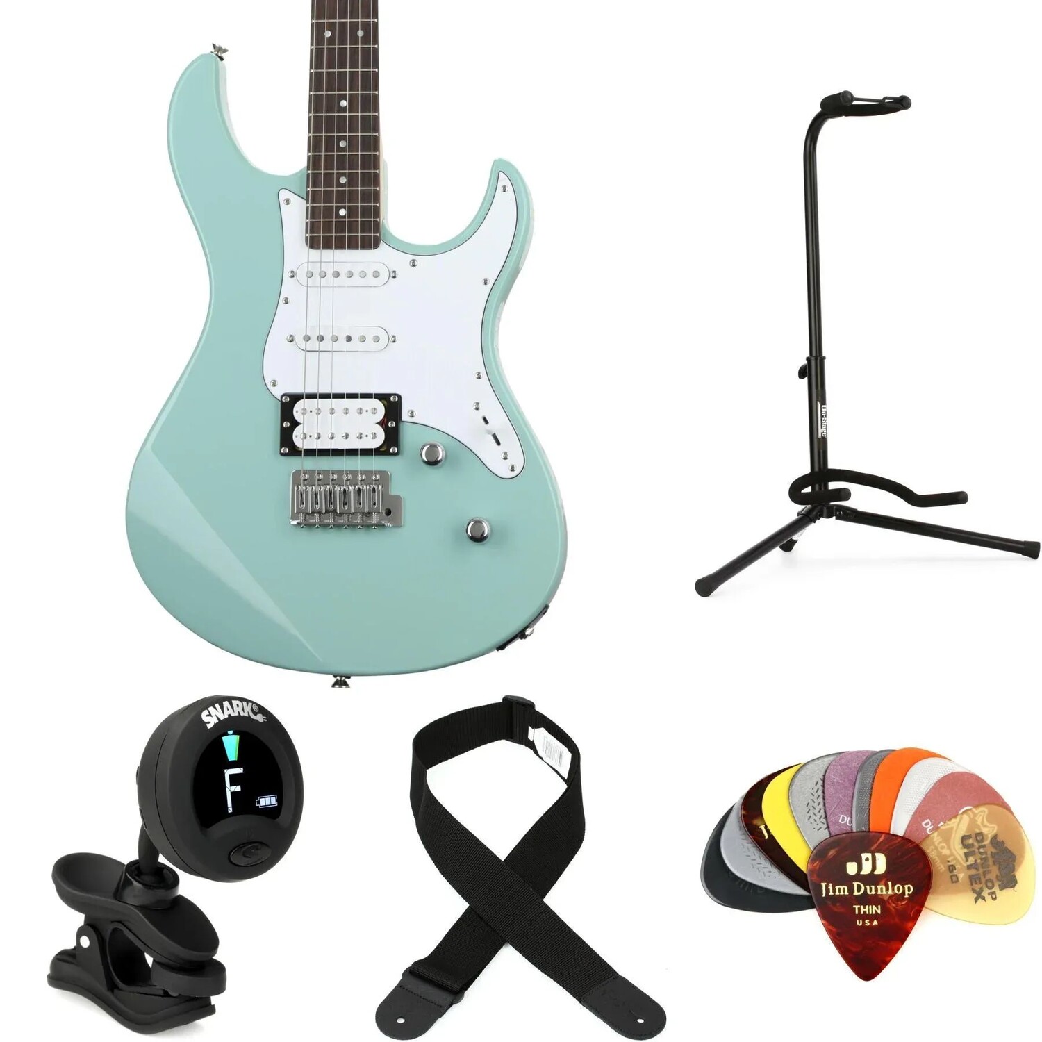 

Yamaha PAC112V Pacifica Essentials Bundle — Sonic Blue