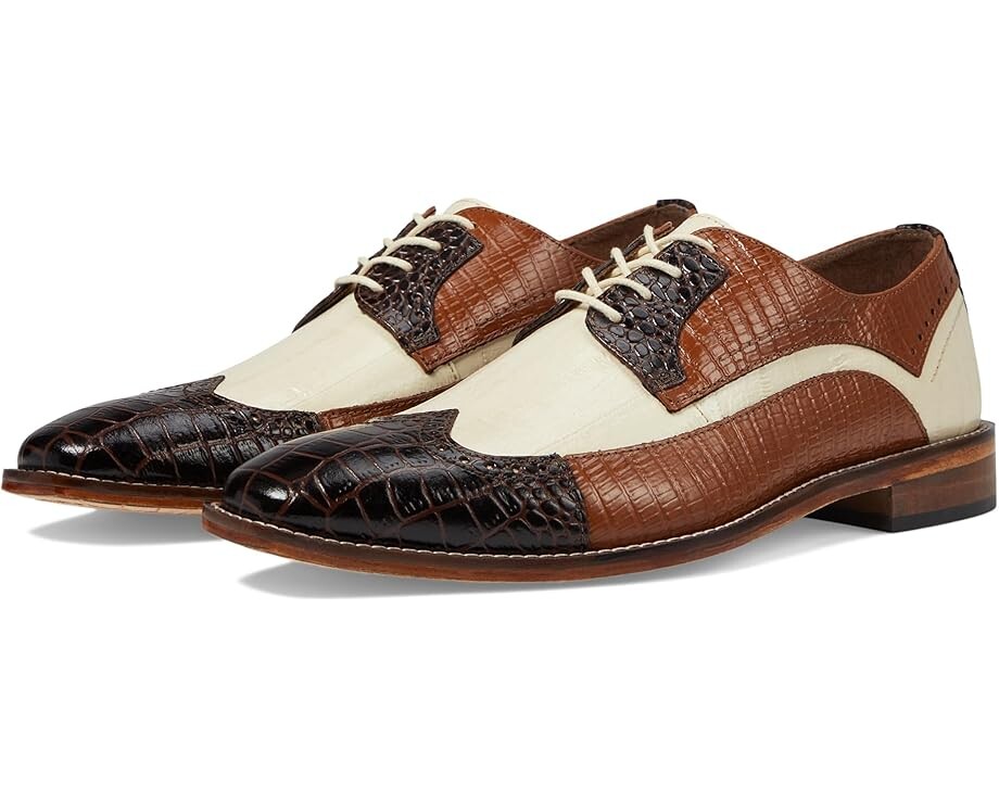 

Оксфорды Stacy Adams Gallinari Wingtip Lace Up, цвет Brown Multi