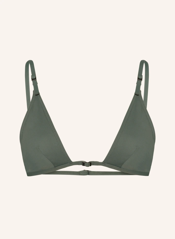 

Треугольный лиф бикини ck micro belt Calvin Klein, зеленый