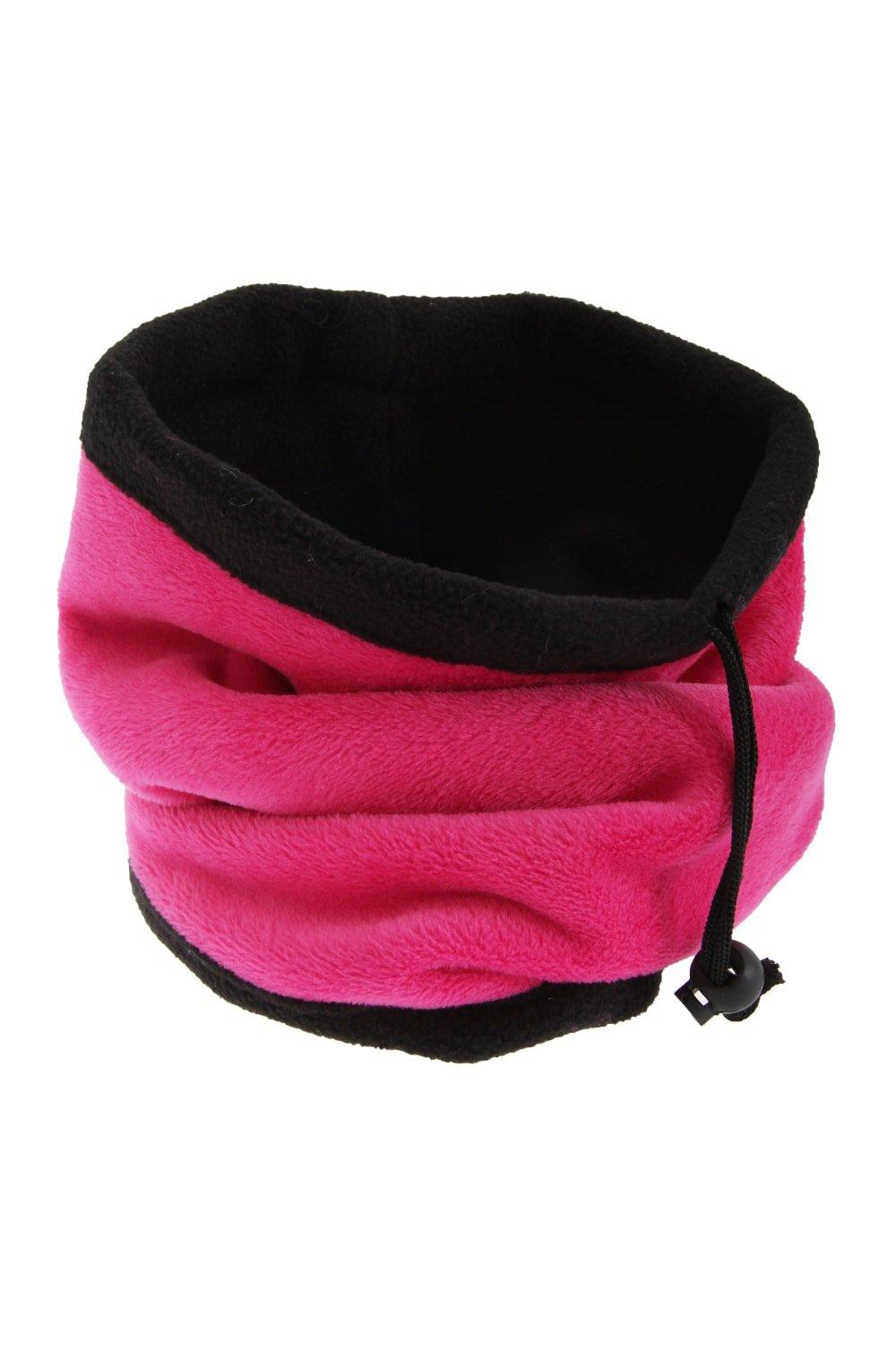 Многоцелевой флисовый шейный повязка/шляпа Floso, розовый цена и фото