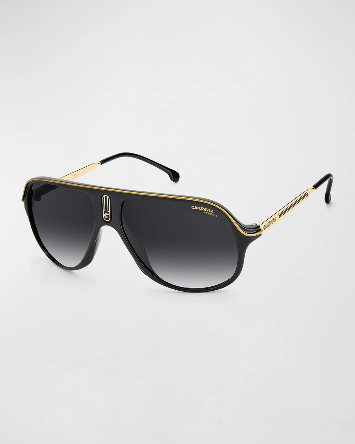 

Мужские прямоугольные солнцезащитные очки Safari 65/N с логотипом C Carrera, цвет Black
