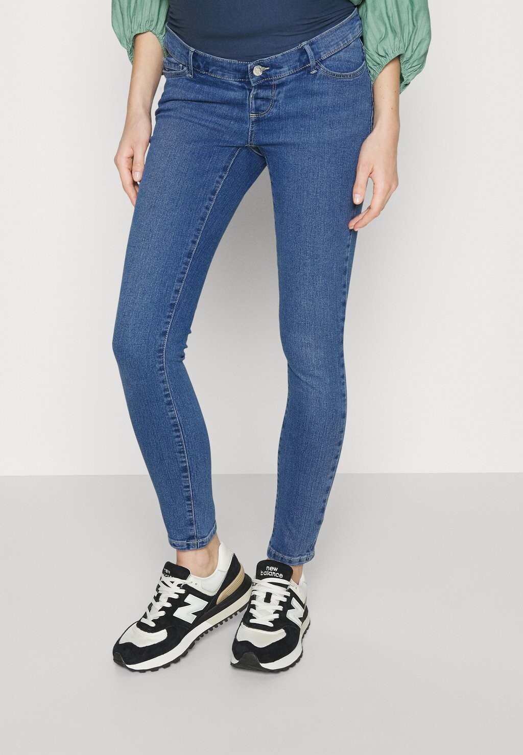 

Джинсы Skinny Fit Vero Moda Vmmabbi Bumpband, темно–синий
