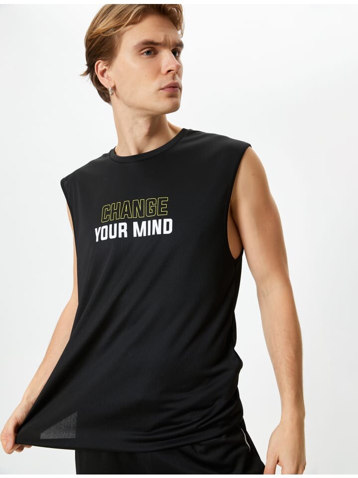 

Футболка KOTON Tanktop, черный