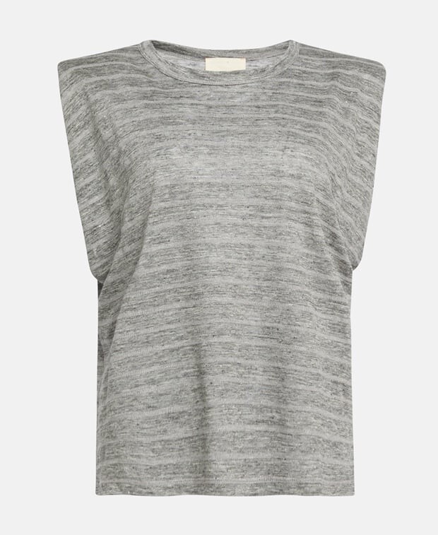 

Льняная рубашка Absolut Cashmere, серый