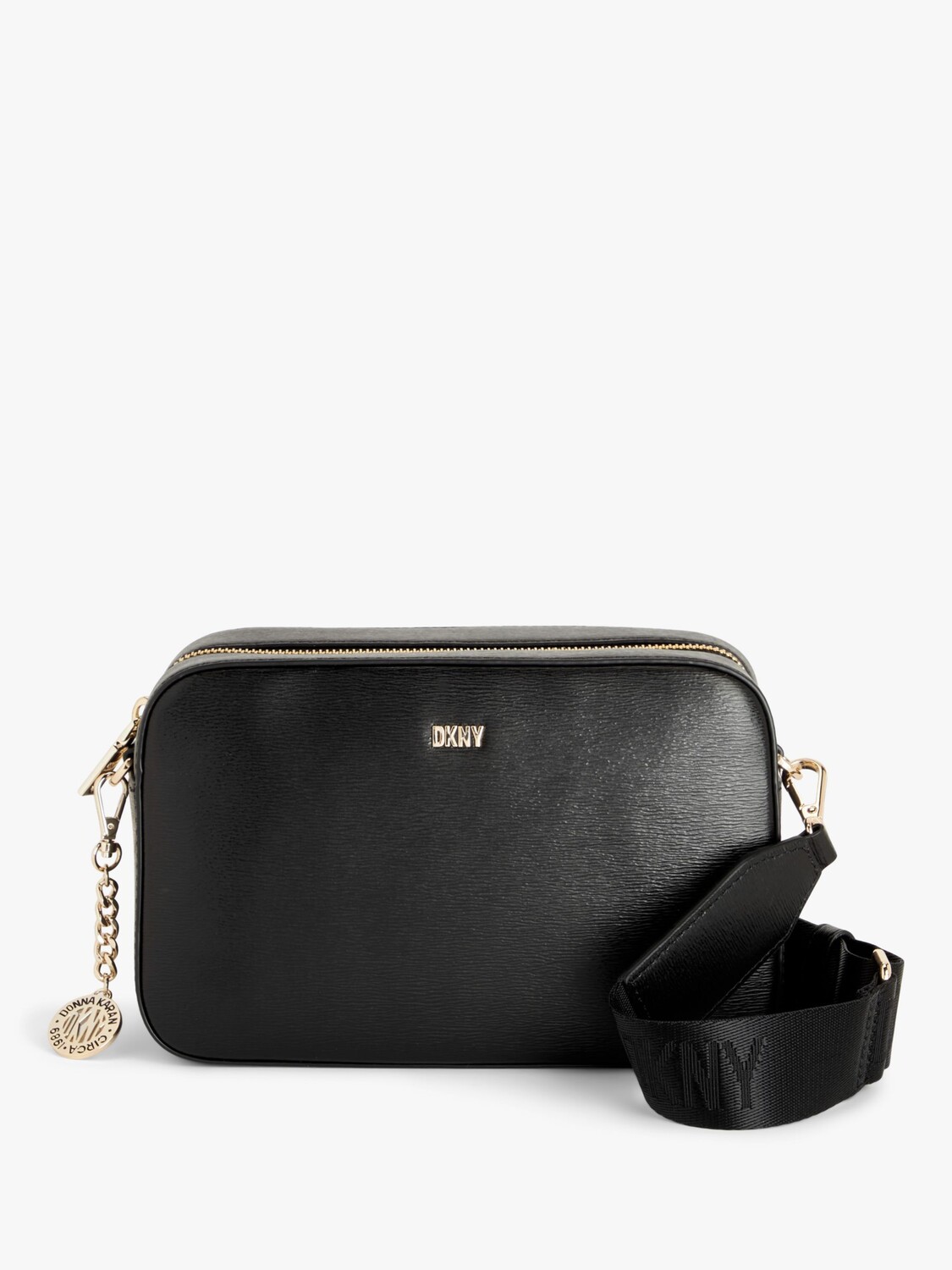 

Кожаная сумка для фотоаппарата DKNY Bryant, черная