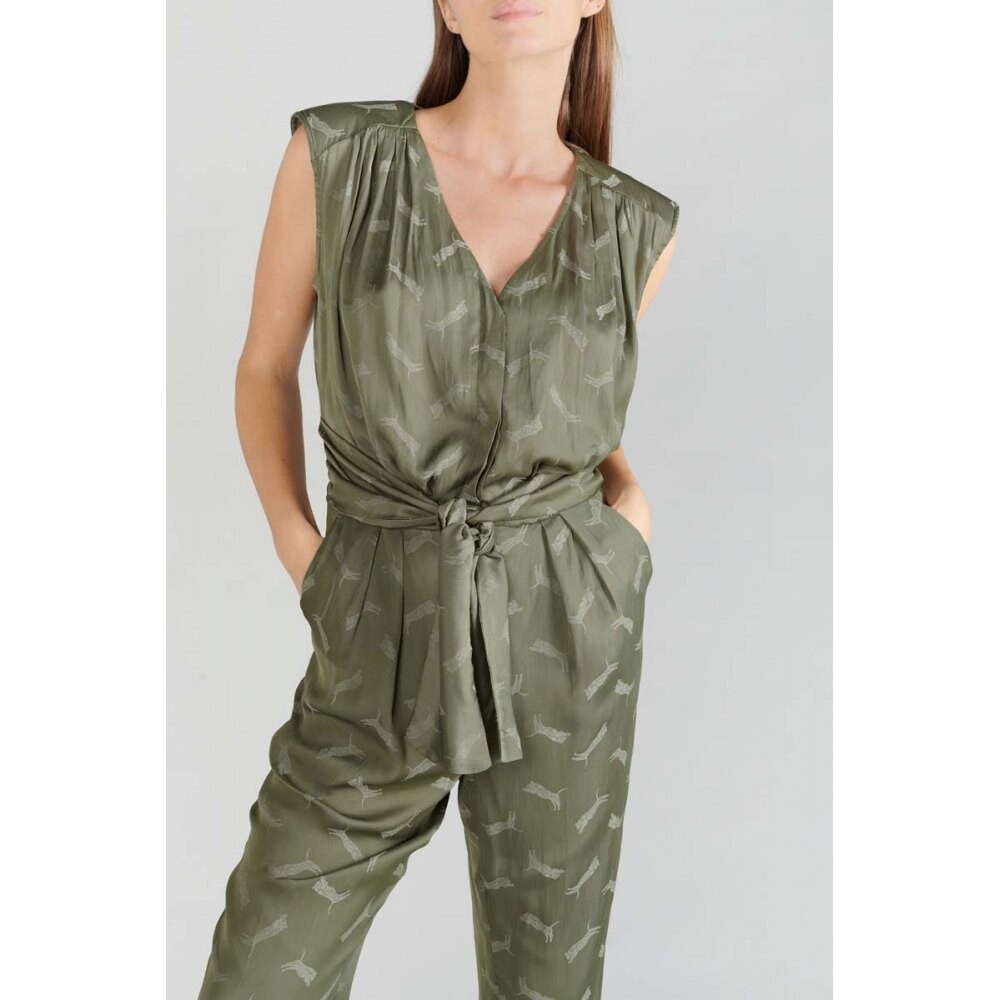 

Комбинезон Le Temps Des Cerises 63923 Arte Jumpsuit, зеленый