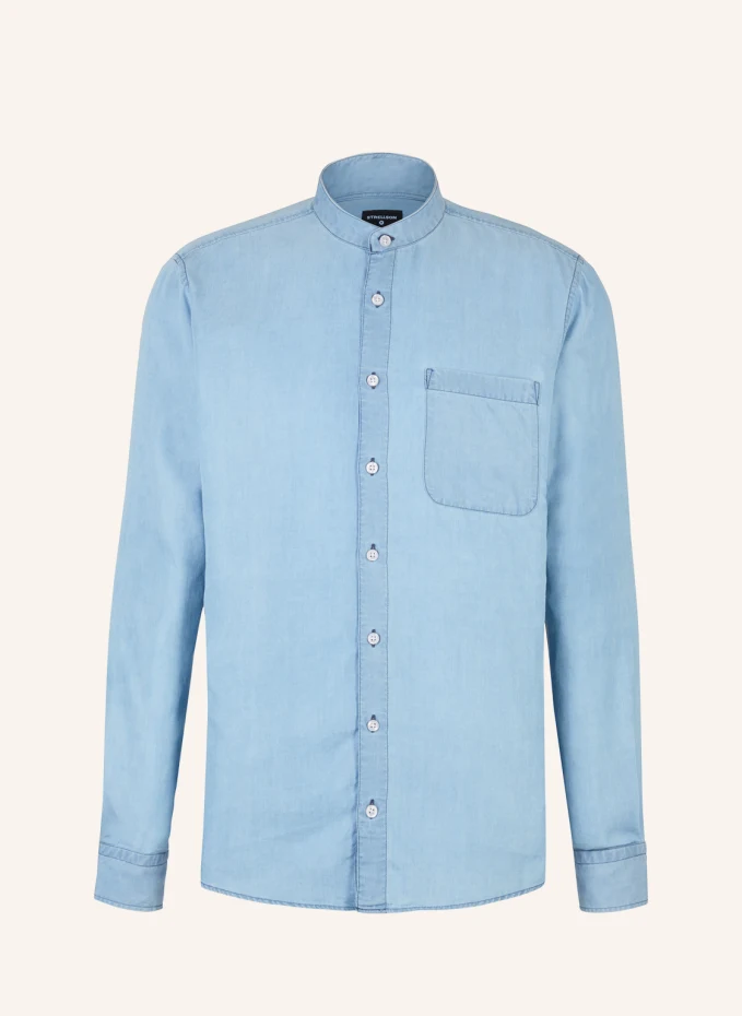 

Рубашка shirt cadan, светло-голубая Strellson, синий