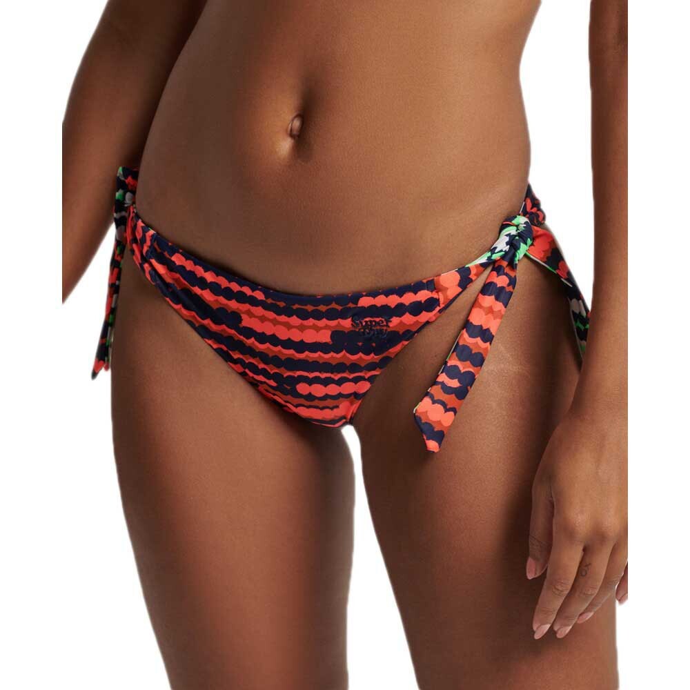 

Низ бикини Superdry Vintage Mix Print, розовый