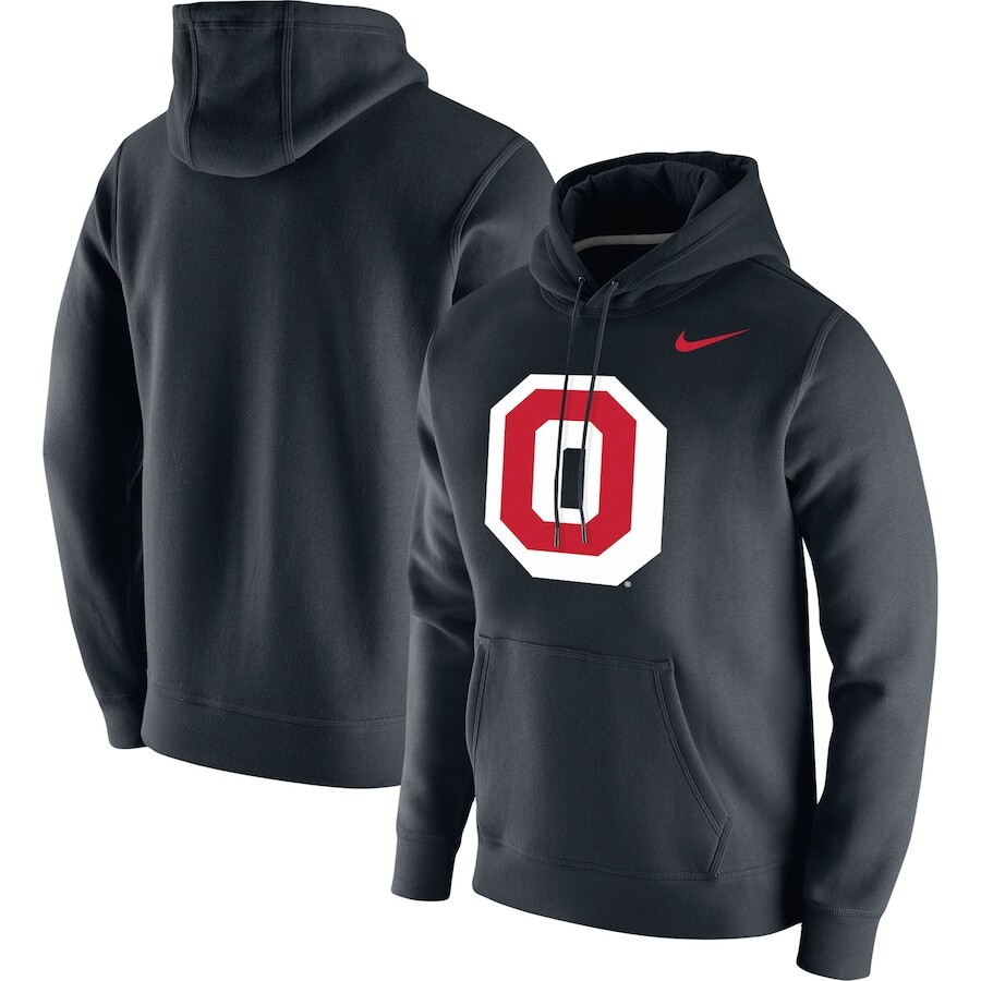 

Пуловер с капюшоном Nike Ohio State Buckeyes, черный
