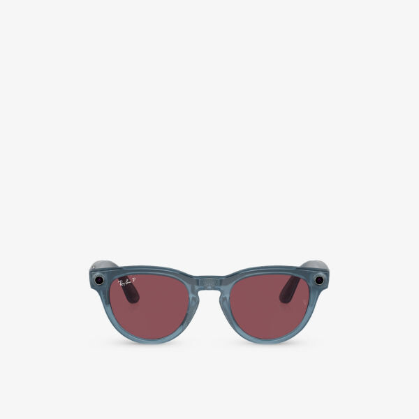 

Солнцезащитные очки Ray-Ban Meta RW4009 Headliner из ацетата Ray-Ban, синий