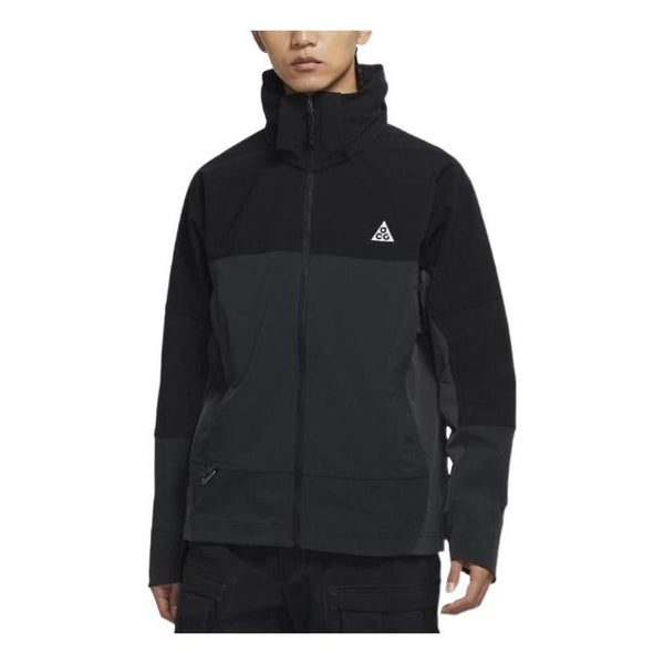 Куртка Nike Acg sun Farer Outdoor Solid Color Sports Hooded Jacket Black, черный