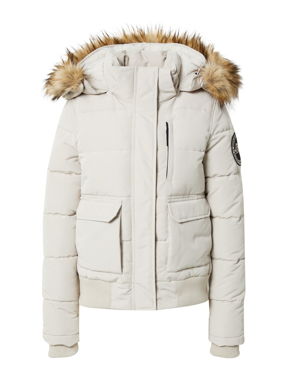 

Зимняя куртка Superdry Everest, светло-серый