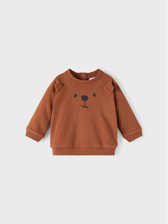 

Толстовка обычного кроя Name It, коричневый