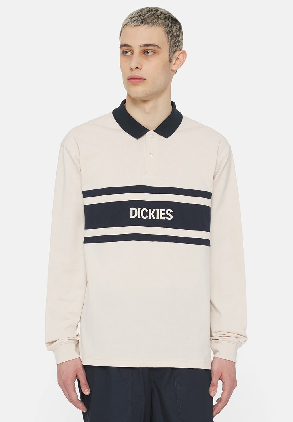 

Футболка с длинными рукавами YORKTOWN RUGBY Dickies, цвет whitecap gray