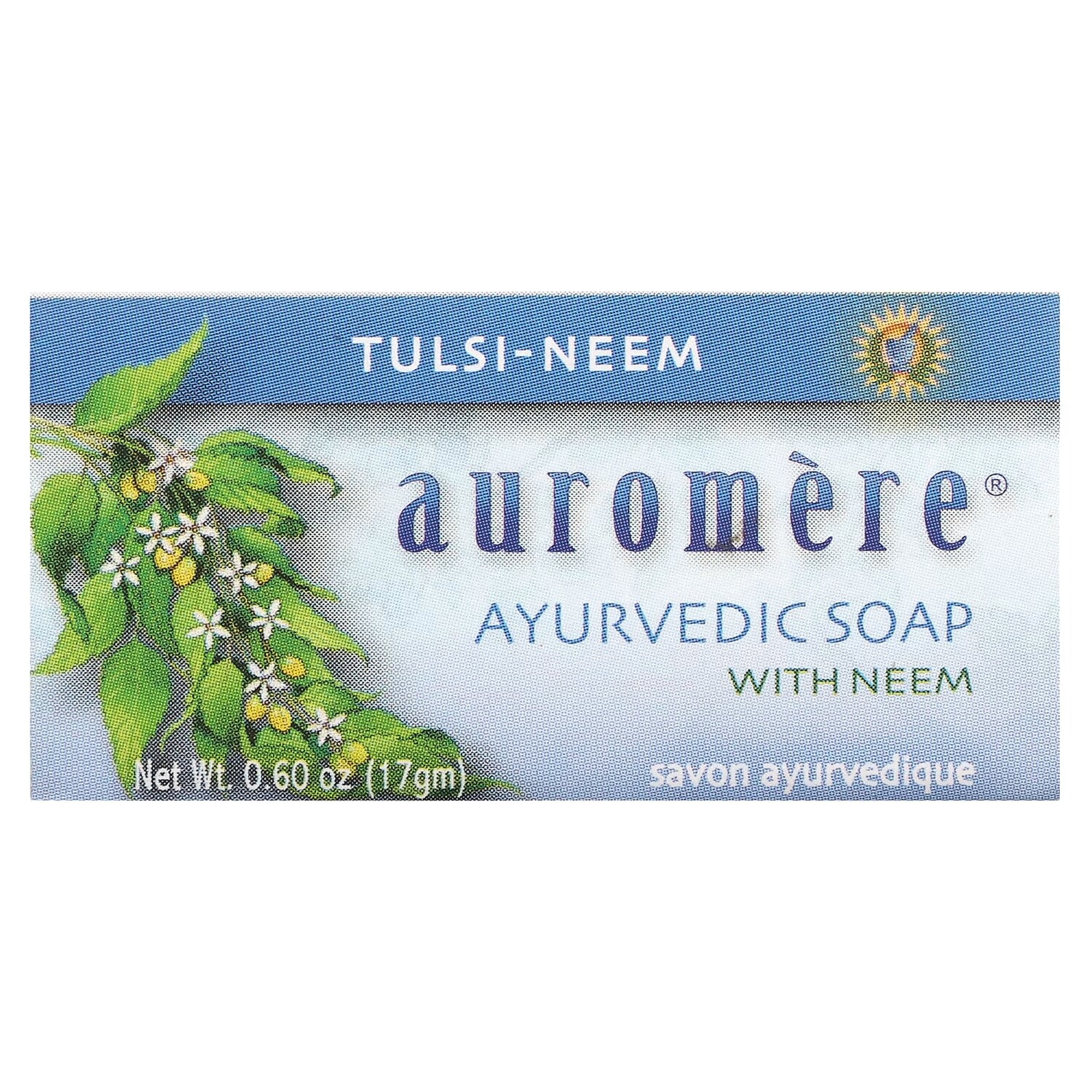 

Аюрведическое мыло Auromere с нимом Тулси-Ним 0,6 унции (17 г)